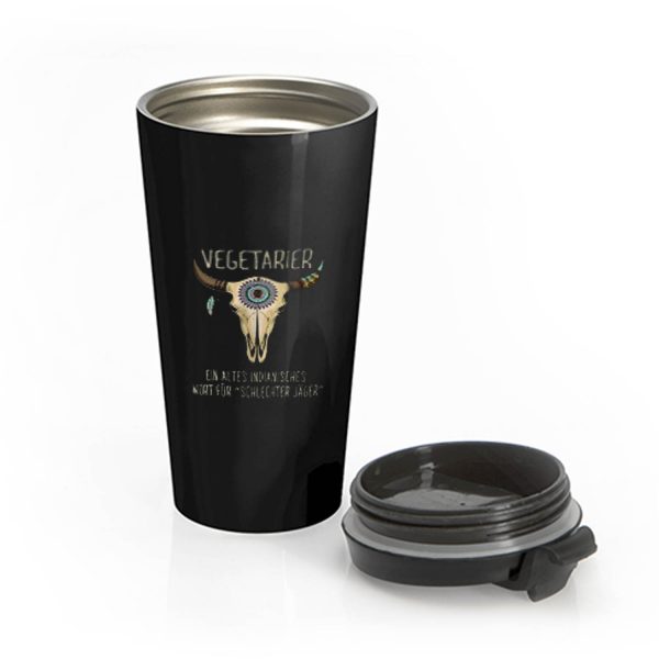 Vegetarier Stainless Steel Travel Mug