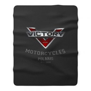 Victory Motorcycle Logo Fleece Blanket