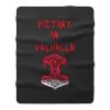 Victory or Valhalla Norse Mythology Fleece Blanket