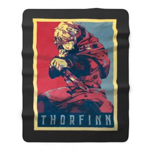 Vinland Saga Thorfinn Political Fleece Blanket