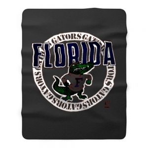 Vintage Florida Gators Single Stitch Jerzees Fleece Blanket
