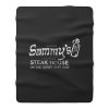 Vintage Looking Famous Sammys Roumanian Steakhouse Fleece Blanket