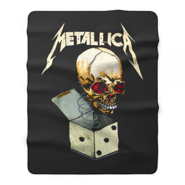 Vintage Metallica Pushead Art Fleece Blanket