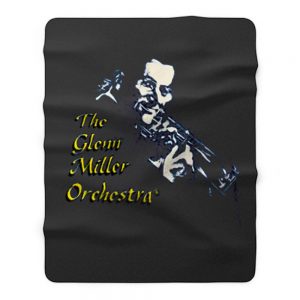 Vintage The Glenn Miller Orchestra Fleece Blanket
