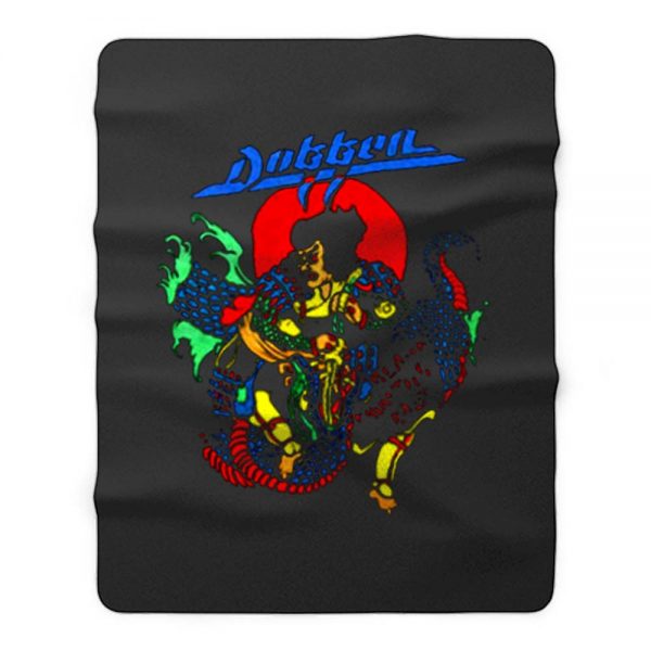 Vintage rare Rock N Roll Fleece Blanket