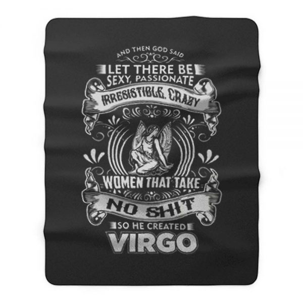 Virgo Good Heart Filthy Mount Fleece Blanket