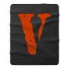 Vlone Friends Supreme quality off white ASAP rocky Virgil abloh palace B Fleece Blanket