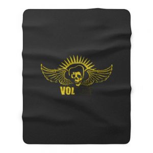 Volbeat Angelic Skull Logo Fleece Blanket