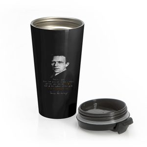 WERNER HEISENBERG THE FIRST GULP Stainless Steel Travel Mug