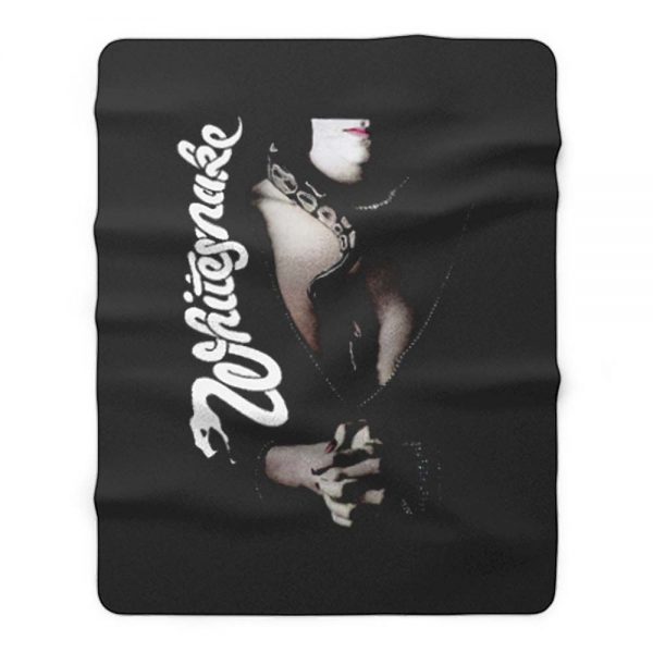 WHITESNAKE SLIDE IT IN HARD ROCK DAVID COVERDALE DEEP PURPLE Fleece Blanket