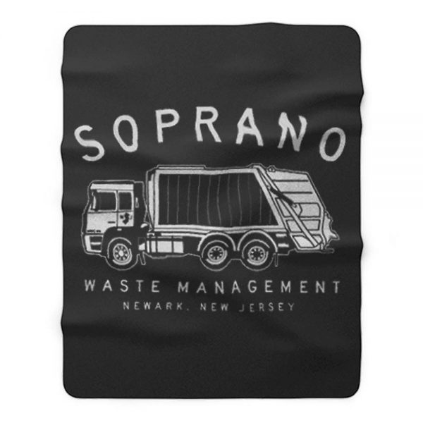 Waste Management Fleece Blanket