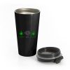 Weed And Eat Stainless Steel Travel Mug