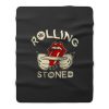 Weed Marijuana Rolling Stoned Pot Fleece Blanket