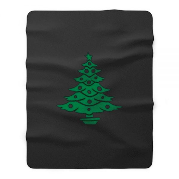 Weihnachtsbaum Damen Fleece Blanket