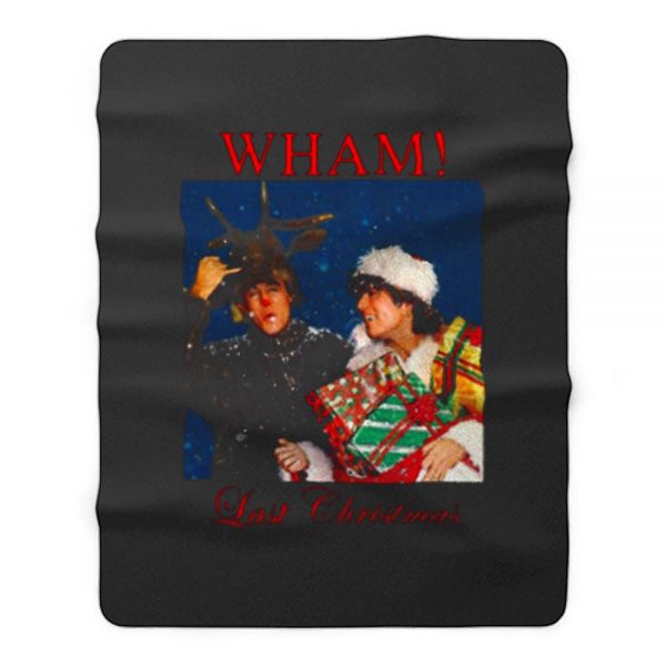 Wham Last Christmas Fleece Blanket