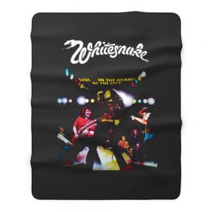 Whitesnake hard rock Fleece Blanket