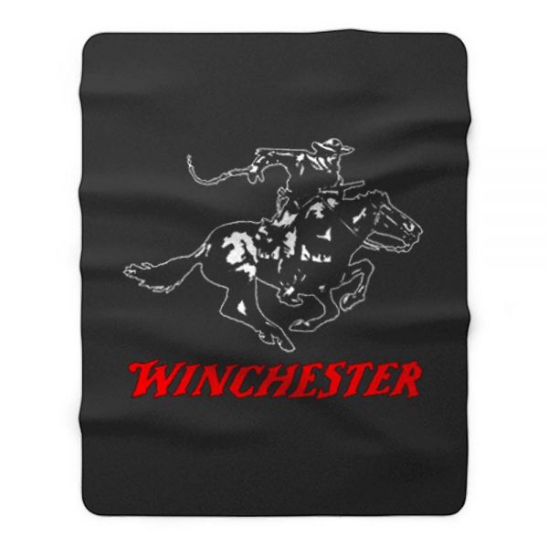 Winchester Rifle Fleece Blanket