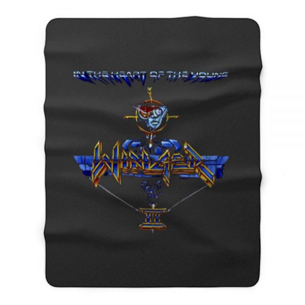 Winger In The Heart Of The Young Fleece Blanket