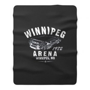 Winnipeg Arena Fleece Blanket