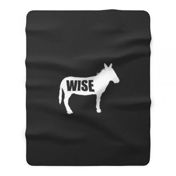 Wiseass Donkey Fleece Blanket