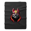 Wolf Head Fortnite Games Fleece Blanket