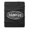 Worlds Greatest Dad Bod No Gym Fleece Blanket