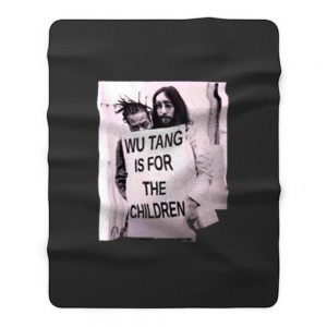 Wu Tang Is For Children John Lennon Fleece Blanket