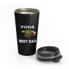 Yoda Best Dad Stainless Steel Travel Mug