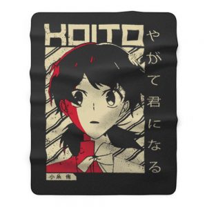 Yuu Koito Bloom Into You Fleece Blanket