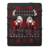 Zero Two Christmas Darling in the Franxx Fleece Blanket