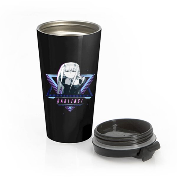 Zero Two Darling in the Franxx Anime Stainless Steel Travel Mug