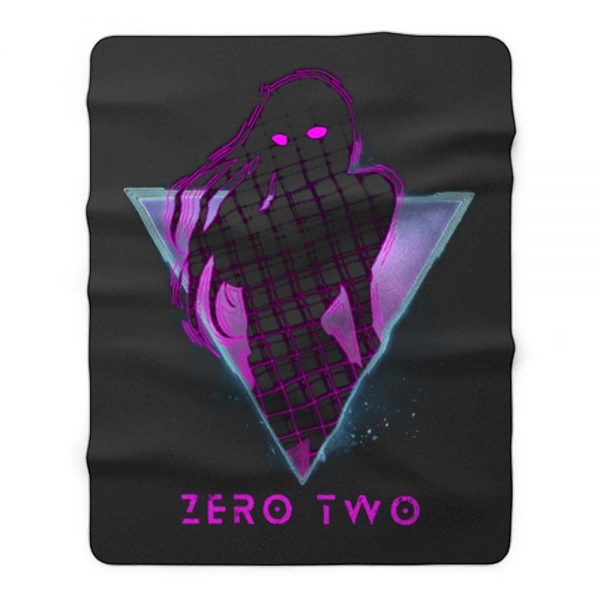 Zero Two Darling in the Franxx Fleece Blanket