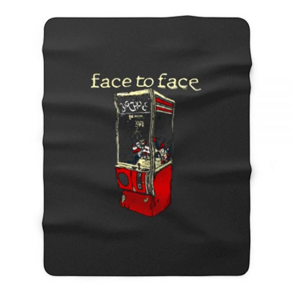 face to face bigchoice black gildan Fleece Blanket