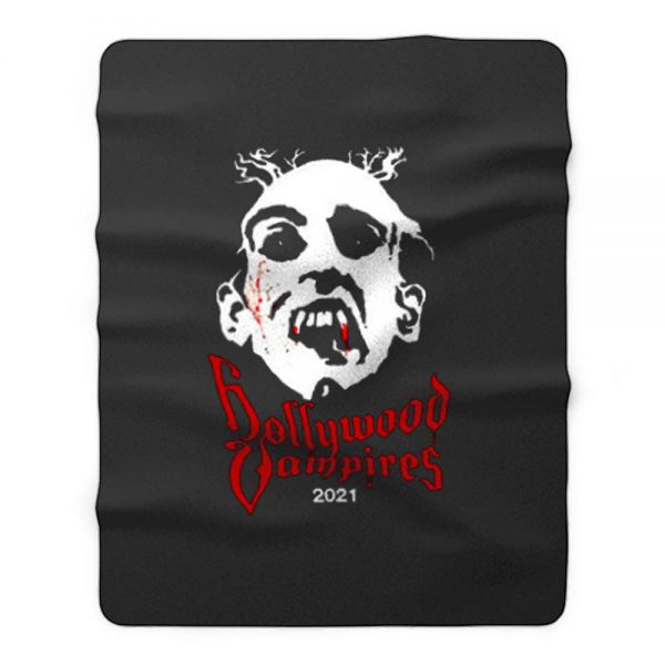 hollywood vampires 2021 resceduled dates tour Fleece Blanket