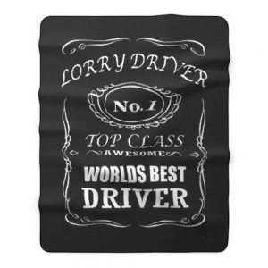 lorry driver best driver Fleece Blanket