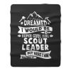 roud Scout Leader Girls Edition Fleece Blanket