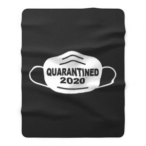 social distancing Quarantine Self Isolation Fleece Blanket