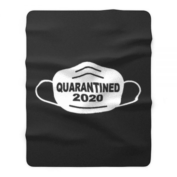 social distancing Quarantine Self Isolation Fleece Blanket