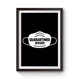 social distancing Quarantine Self Isolation Premium Matte Poster