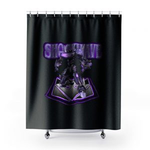 00s Video Game Classic War For Cybertron Shockwave Shower Curtains