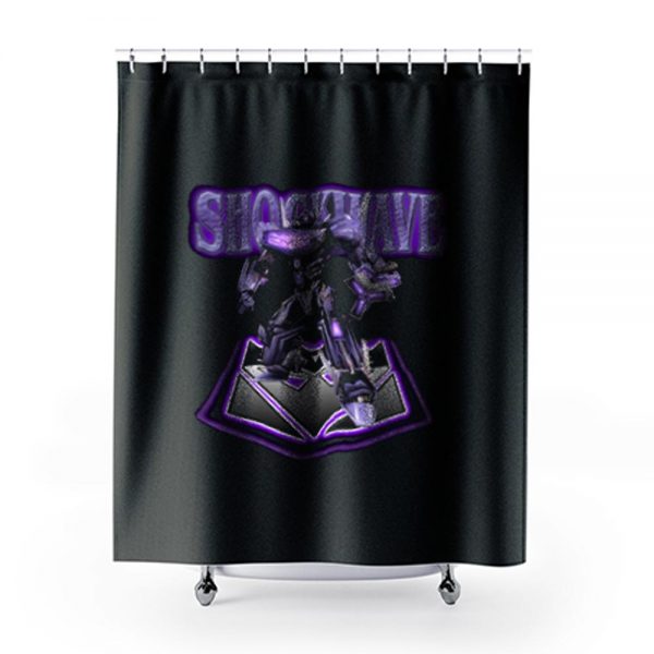 00s Video Game Classic War For Cybertron Shockwave Shower Curtains