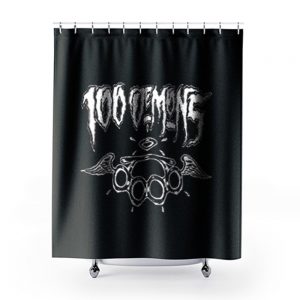 100 Demons Hardcore Punk Band Shower Curtains