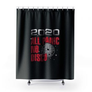 2020 All Panic No Disco Shower Curtains