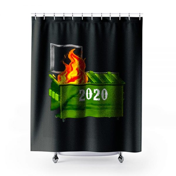 2020 is on fire Shower Curtains
