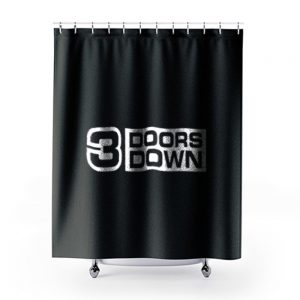3 Doors Down American Rock Band Shower Curtains