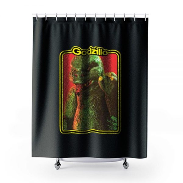 70s Classic Toyline Shogun Warriors Godzilla Shower Curtains