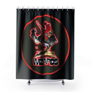 70s Ralph Bakshi Animated Classic Wizards Shower Curtains