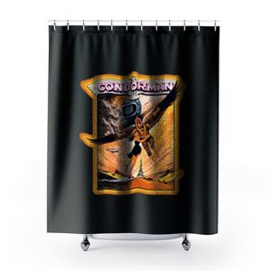 80s Disney Super Hero Classic Condorman Poster Art Shower Curtains