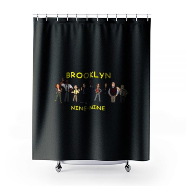 99th Precinct Shower Curtains