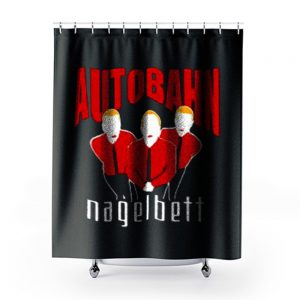 AUTOBAHN NAGELBETT POP BAND Shower Curtains